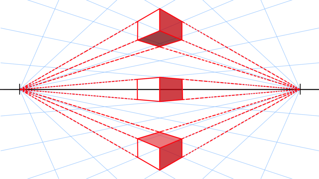 perspective 2 points de fuite
