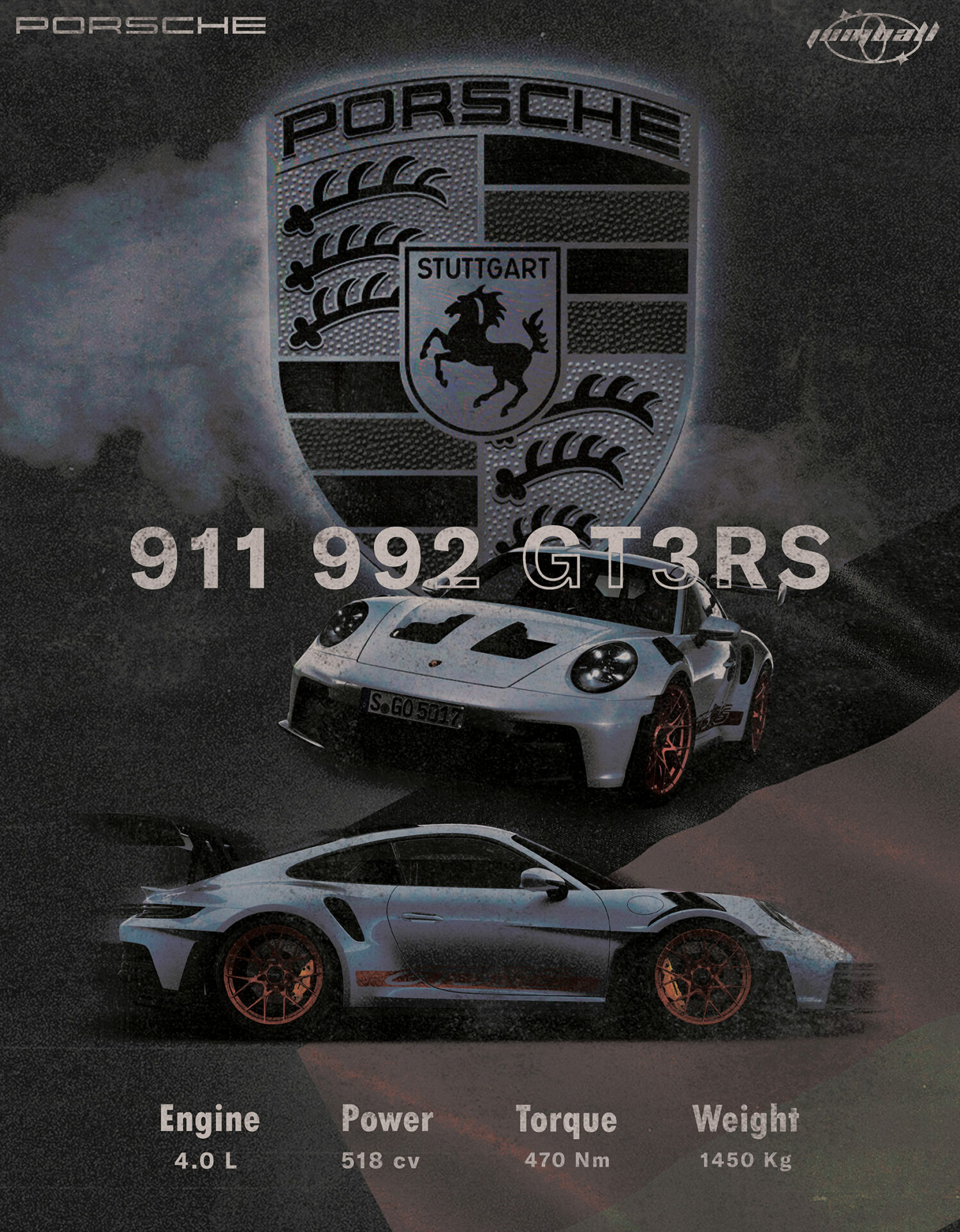 911 992 GT3 RS Poster