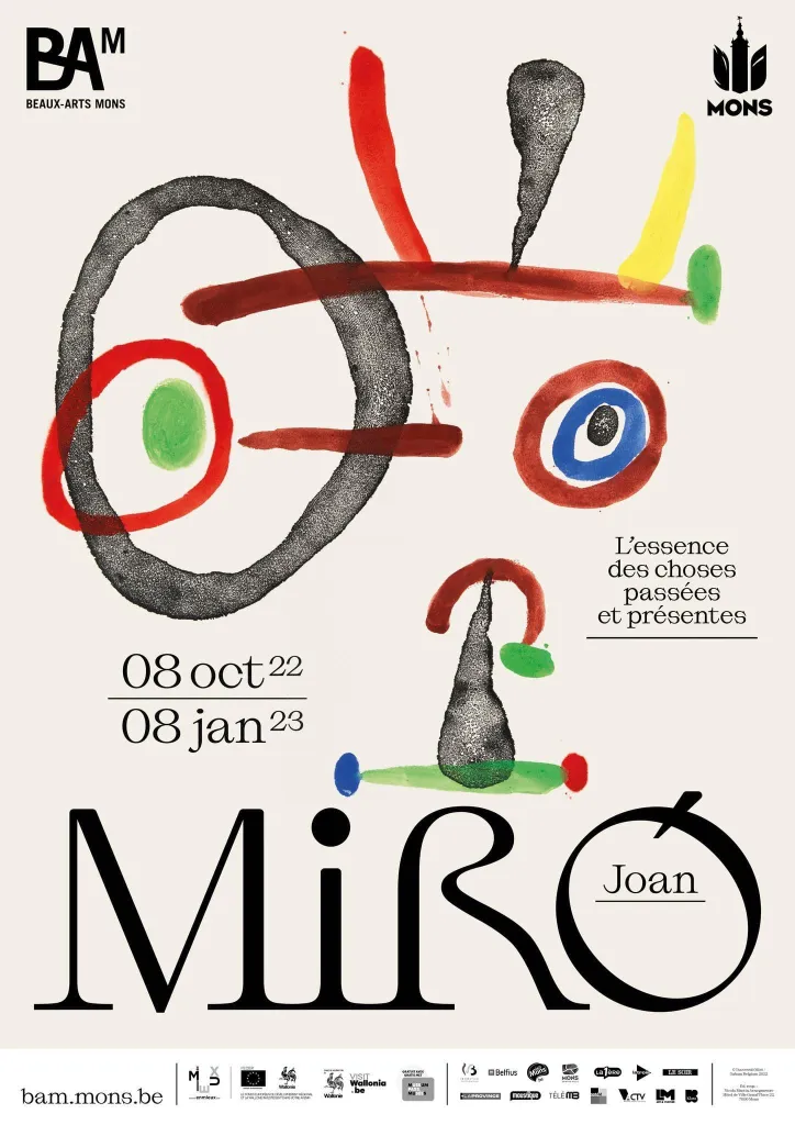 affiche exposition miro mons