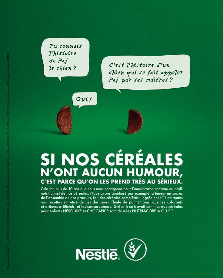 Analyse d’une pub Nestlé