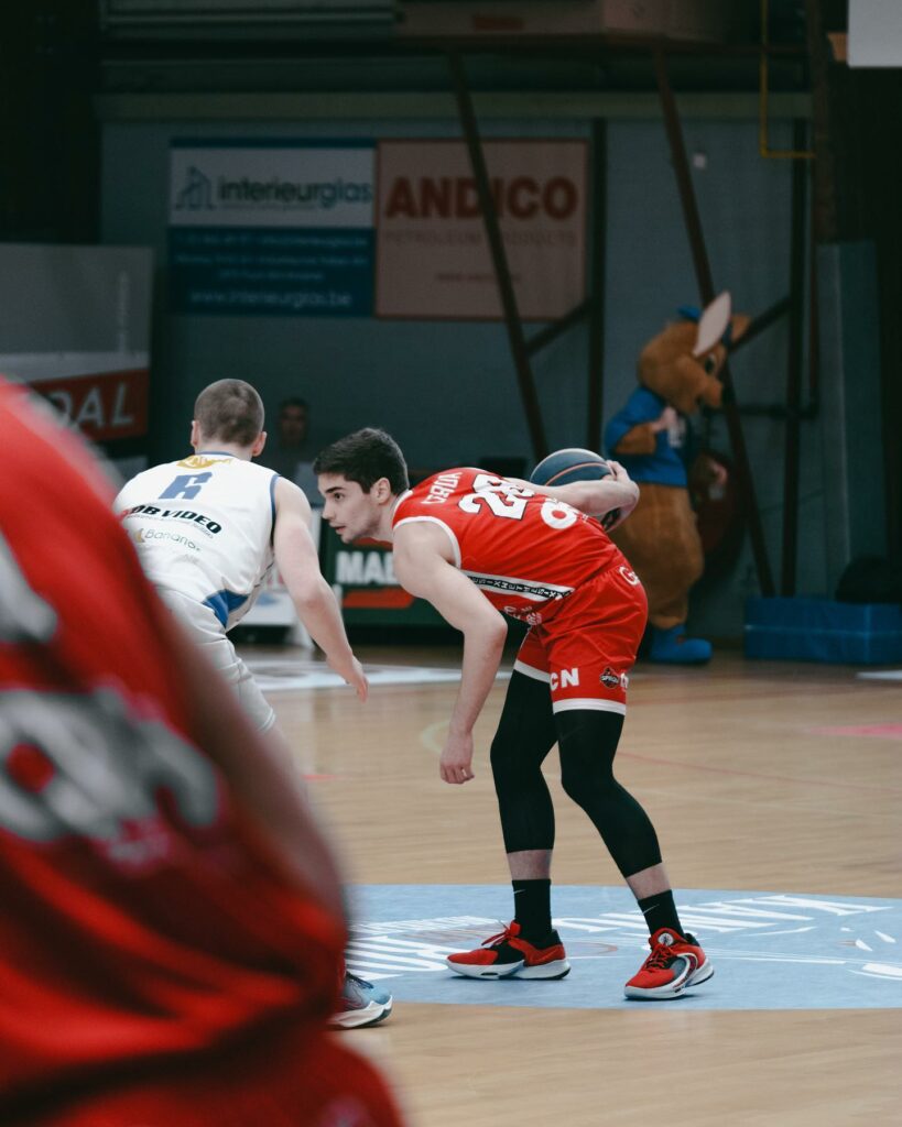 Joueur Spirou Basket.