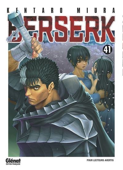 Jaquette du tome 41 du manga Berserk écrit et illustré par Kentaro Miura.