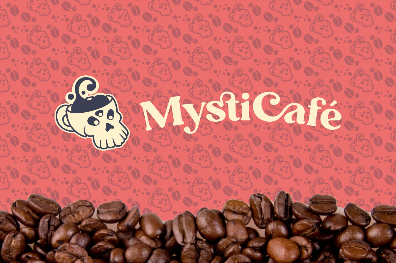 MystyCafé | Café & Livres :branding